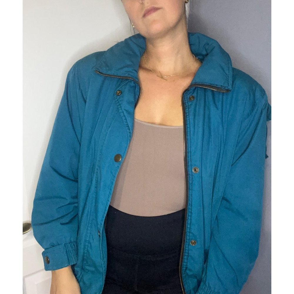 Limited Edition Turquoise London Fog Winter Jacket